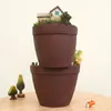 Planters Pots Creative Flower Pot for Mini Succulents Plants Harts Planter Bonsai Fairy Garden Home Desktop Decoration 231215