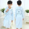 Handelsrockar Autumn Winter Kids Sleepwear Robe Cotton Warm Baby Boy Girl Bathrobe 4-18 år Tonåringar Barn Pyjamas för pojkar flickor 231215