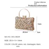 Evening Bags Diamond for Women Luxury Design Handbags Metal Handle Chain Clutch Shoulder Crossbody Bag Party Events 231216