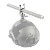 Anschlüsse Helm 360 drehbare drehbare Halterung für 2232 mm Selfshot-Arm für Gopro 3 3+ 4 4session 5 5session Radfahren Fallschirmspringen Skifahren F08620