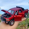 Diecast Model 1 32 Scale Diecast Dodge Ram Pickup Metal Car Model Vehicle For Boys Child Kids Toys Hobbies Collection 231208