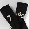 Chaussettes pour hommes chaussettes de marque de mode chaussettes FG rich ess saison 7 chaussettes ABC lettres simples bas de sport chaussettes tendance