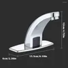 Bathroom Sink Faucets Touchless Faucet Automatic Sensor Waterfall Water Tap Fully Household Hardware Supplies