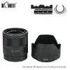 Piller Kiwi Antiscratch lens ve lens kaput kapak filmi Sony FE 55mm F1.8 ZA SEL55F18Z LENS ALCSH131 Cilt Gölgesi Siyah 3M Çıkartma