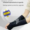 Sleevelet Bras Manches Volleyball Armguard Respirant et Pressurisé Basketball Tennis Éponge Anti-collision Bras Protection Bras Manches Motion SportL231216