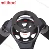 Innehavare MiliBoo Mtt701A Portable Aluminium TripoD Hydraulic Ball Head för professionell videokamera Videokamera DSLR TripoD -stativ