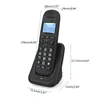 Telephones D1003 Desk Phone with Caller Display Wireless Landline Desktop Telephone for els Offices and Homes Multi Languages 231215