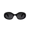 Sunglasses Frames Small internet celebrity book same style Triumphal Arch CE sunglasses 40194 French oval frame board for women's fashion