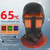 Fietspetten Maskers WEST BIKING Winterfietshoed Comfortabel Winddicht Verwarming Hoofddeksel Fietsen Verwarming Gezichtsmasker voor Skifiets Motor 231216