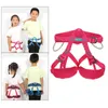 Moschettoni Imbracatura per arrampicata di sicurezza esterna Cintura di protezione anticaduta per bambini Corda di sicurezza per dispositivi di protezione per bambini Accessori 231215