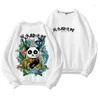 Herren Hoodies Sweatshirts Herren Hoodies 2023 Frühling und Herbst Chinesische Mode Pullover Stil Baumwolle Blumendruck Rundhalsausschnitt