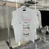 22SS Designer Hoodies Printed T Shirts Tee Sweatshirt Fashion High Street Short Sleeves 061