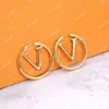 Luis designer earring hoop huggie jewellery Mid size Ladies Earring Sterling Silver Ear Ring for Women271L