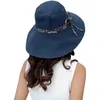 Wide Brim Hats Summer Women'S Sun Hat Travel Visor Children Beach