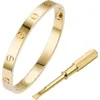 Designer 4mm Armband für Damen Herren Manschette Gold Armreif Damen Herren Titan Stahl Armbänder V Gold Silber Rose Mode Armband Luxus Schmuck Größe 16 17 18 19 cm 20 cm Trend