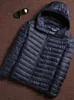 Męskie Parkas Spring Autustwa Fashion Brand Ultra Light Duck Down Jacket Męs