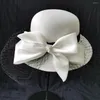 Coiffures Vintage Bow Accessoires de cheveux pour les mariages Bandeau élégant Mariées et demoiselles d'honneur