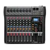 Mixer Professional Audio Mixer Computer Stage Recording USB Sound Card Bluetooth DJ Model CT60 CT80 CT120 CT160 6 8 12 16 Channel