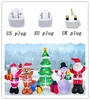 Christmas Decorations Inflatables Decoration Builtin LED Inflatable model Xmas Party Indoor Outdoor Yard Lights Illuminate 231216