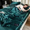 Dekbedsets Zomer Moerbei Zijde Trooster Dekbed Inzet Luxe Natuurlijke Deken Dubbel Eenpersoons Satijnen Queen Bed Twin Beddengoed 231215