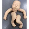 Muñecas 19 pulgadas Reborn EDICIÓN LIMITADA Durmiendo Reborn Baby Doll Kit Piezas de muñeca sin terminar con kit de cuerpo de tela Reborn 231208