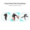 Accessoires Andoer Phone Vlog Kit vidéo avec trépied de table Support de téléphone Microphone à chaussure froide LED Lampe de photographie vidéo Lumière Obturateur à distance