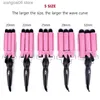 Hair Curlers Straighteners Professional Hair Curling Iron Ceramic Triple Barrel Hair Curler Irons Hair Wave Waver Styling Tools Hair Styler Wand T231216