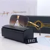 1842 Gafas de Sol Moda Menwomen Güneş Gözlüğü Güneş Gözlüğü UV400 Koruma Calidad Kutu Kılıfı 2829