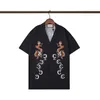 Дизайнерские рубашки Пляжные шорты Мужские гавайские рубашки для боулинга с цветочным принтом Повседневные рубашки Мужские разнообразные платья с короткими рукавами