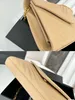 Bolsa de grife clássica de bolsa de metal clássica bolsa de ombro de bolsa de ombro de dois compartimentos grandes com zíper slots de bolso slots de couro genuíno woc
