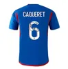 23 24 Maillot de Foot Soccer Jerseys Lyonnais CAQUERET TOLISSO JEFFINHO OL AOUAR TAGLIAFICO Fans Player Football Shirts 2023 2024 TRAORE SARR Man Lyon Kids Kits