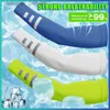 Sleevelet Armstulpen Sommer Outdoor Sport Fitness Sonnenschutzärmel Atmungsaktiv Schnelltrocknend Armstulpen Nachtlauf Reflektierende EisseidenärmelL231216