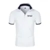 Designer Polo Shirt Letter Casual Short Men Fashion Lovar Lapel Half Sleeve Herrkläder T-shirt 644