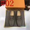 Herren hochwertige Männer Italiener Sleber Schuhe 2024 Neue komfortable Herrenwohnungen luxuriöser Marke Leder klassischer Originalstil Designer Männer Sleber Schuhe Größe Größe