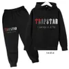 Designer Trapstar Tracksuit Baby Clothes Set Toddler Trapstar Jacket Loose Hooded Kid 2 Pieces Sets Boys Girls Youth Children Hoodies Trapstar Coat 737
