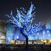 Lumière de Noël LED Arbre en fleurs de cerisier 864 pièces Ampoules LED 2m de hauteur Utilisation intérieure ou extérieure Rainproof313I