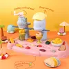 Kitchens Play Food Pretend To Piggy Noodle Machine Family House Toy Set Colored Clay Plasticine Ice Cream Mold Children s Toys 231215