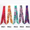 Scarves Classic Decoration Slender Narrow Binding Bag Handle Small Ribbon Women's Scarf