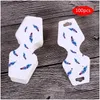 Jewelry Pouches, Bags Jewelry Pouches 100 Pcs Printing Necklace Card Folding Bracelet Display Hang Tag Drop Delivery Jewelry Jewelry P Dhe2X