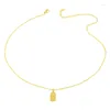 Anhänger-Halsketten, minimalistische vergoldete Mond-Stern-Sonne-Oval-Halskette für Frauen, polierte kurze Kette, geometrisch, Großhandel, Schmuck, Geschenke