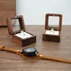 Jewelry Pouches Wooden Box Earrings Necklace Storage Case Vintage Wedding Display Women Organizer