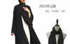 Vêtements ethniques Femmes musulmanes Tenue de prière Ramadan Eid Hijab Robe Dubaï Turquie Abaya avec long foulard Khimar Jilbab Set Islam