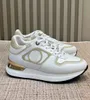 2024 Luxury Uomo Donna Neo Run Away Sneaker Scarpe in pelle di vitello Runner a forma di zeppa Piattaforma sportiva Suola Vestito da festa Skateboard Scarpe da passeggio EU36-46, Scatola originale