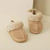 Flat shoes Girls' Walking Shoes Baby and Children's Baby Shoes Plush Cotton Slippers Winter Style Children's Plush Shoes Boys' Shoes 231215