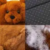 Pantofola invernale distintiva carina peluche pantofole animali bambini confortevole divertimento cartone animato addensato calore cotone grande orso scarpe da casa per interni R231216