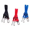 Dog Collars Double Twin Dual Coupler Leash Car Safety Belt Two In One Strong Nylon V Shape Pet Seat Accessories