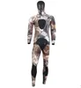 Wear Hisea Seac 3.5mm Men Neoprene Diving Suit Split Wetsuit Fishing and Hunting Clothing Siamese CR Inside Material Smooth Skin