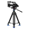 Tutucular Benro BV6 BV4 BV8 BV10 Serisi Kamera Tripod Ayarlanabilir Sönümleme Hidrolik PTZ Fotoğrafçılık Profesyonel Tripod