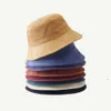 Top Quality Custom Solid Color Corduroy Bucket Hat Unisex