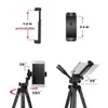 Tutucular Kamera Seyahat Tripod için Esnek Tripod Telefon Mobil Akıllı Telefon Tripode Para Movil DSLR GoPro Xiaomi Samsung iPhone